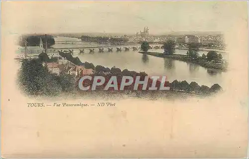Cartes postales Tours Vue Panoramique (carte 1900)