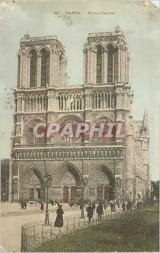 Cartes postales Paris Notre Dame