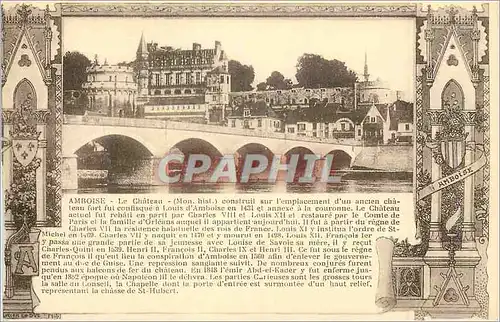 Cartes postales Amboise Le Chateau (Mon Hist)