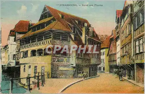 Cartes postales Strasbourg Bains aux Plantes