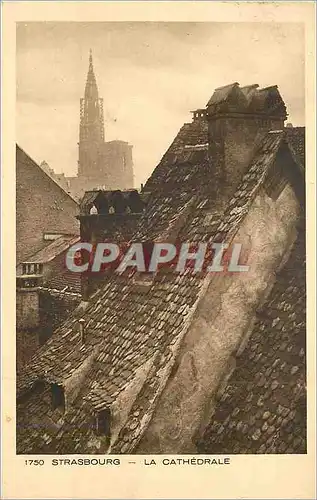 Cartes postales Strasbourg La Cathedrale