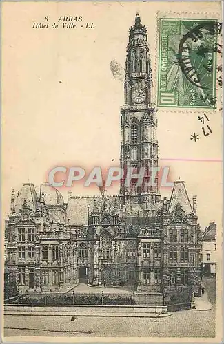 Cartes postales Arras L'Hotel de Ville