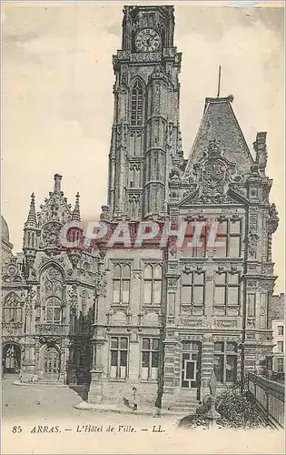 Cartes postales Arras L'Hotel de Ville