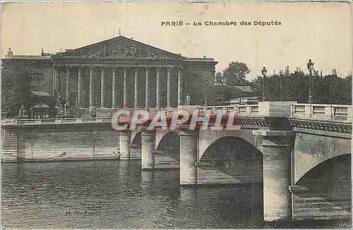 Cartes postales Paris Chambre des Deputes