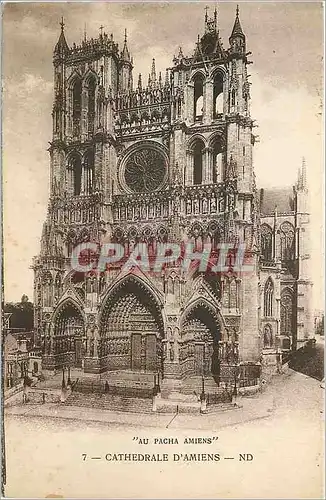 Cartes postales Cathedrale d'Amiens