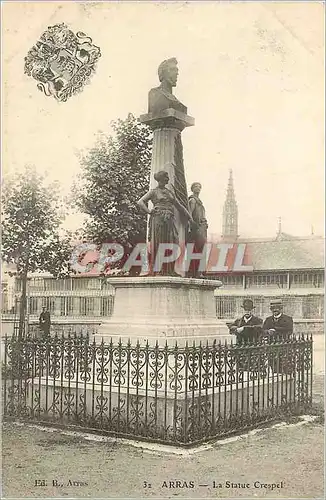 Cartes postales Arras La Statue Crespel