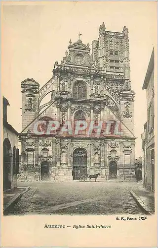 Cartes postales Auxerre Eglise Saint Pierre