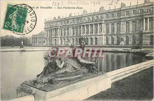 Ansichtskarte AK Palais de Versailles Les Parterres d'Eau