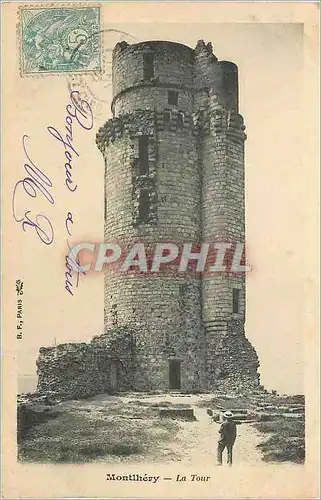 Cartes postales Montlhery La Tour (carte 1900)