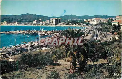 Moderne Karte Le Lavandou French Riviera La Cote d'Azur Vue Generale