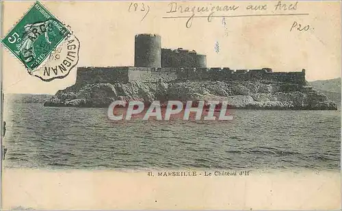 Cartes postales Marseille Le Chateau d'If