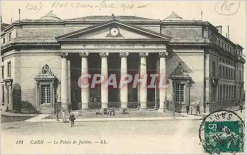 Ansichtskarte AK Le Caen Le Palais de Justice