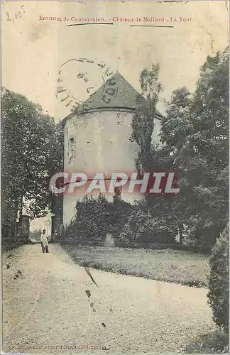 Cartes postales Environs de Coulommiers Chateau de Maillard La Tour