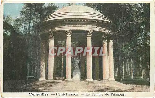 Cartes postales Versailles Petit Trianon Le Temple de l'Amour