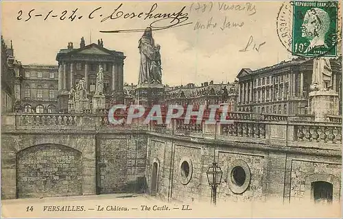 Cartes postales Versailles Le Chateau