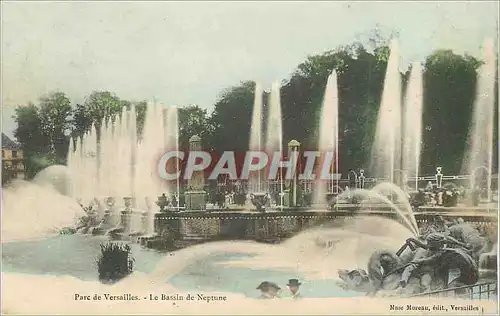 Cartes postales Parc de Versailles Le Bassin de Neptune
