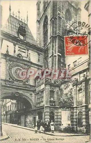 Cartes postales Rouen La Grosse Horloge