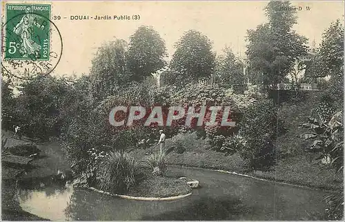 Cartes postales Douai Jardin Public