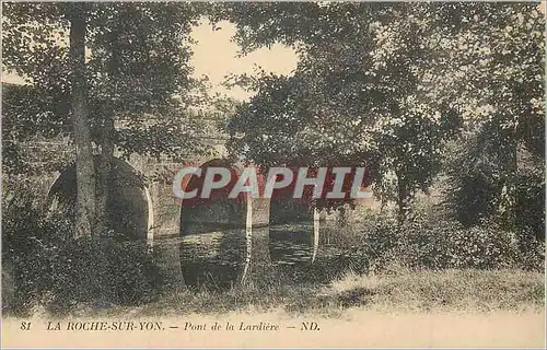 Cartes postales La Roche sur Yon Pont de la Lardiere