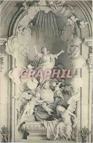 Cartes postales Calvados l'Autel de la Vierge