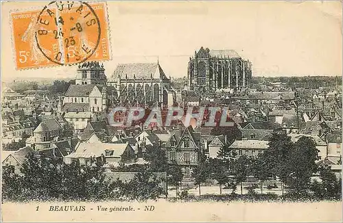 Ansichtskarte AK Beauvais Vue Generale