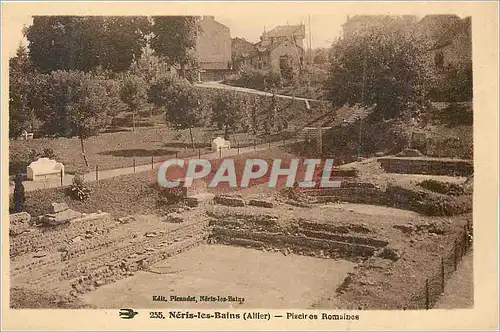 Ansichtskarte AK Neris les Bains (Allier) Piscines Romaines