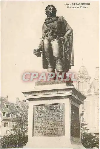Cartes postales Strasbourg Monument Kleber