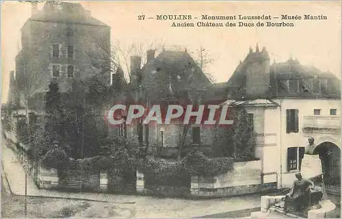 Cartes postales Moulins Monument Laussedat