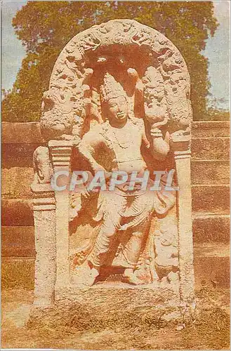 Cartes postales moderne Sri Lanka Guard Stone Anuradhapura