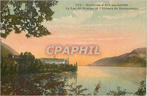 Cartes postales Environs d'Aix les Bains le Lac du Bourget