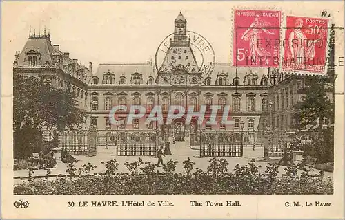 Cartes postales Le Havre l'Hotel de Ville