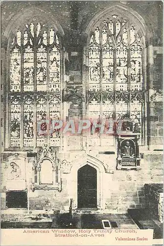 Cartes postales Stratford on Avon American Window Holy Trinity Church