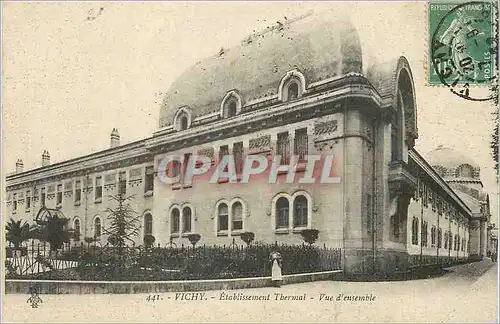 Cartes postales Vichy Etablissement Thermal vue d'Ensemble