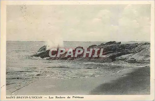 Ansichtskarte AK Saint Brevin l'Ocean les Rochers du Pointeau