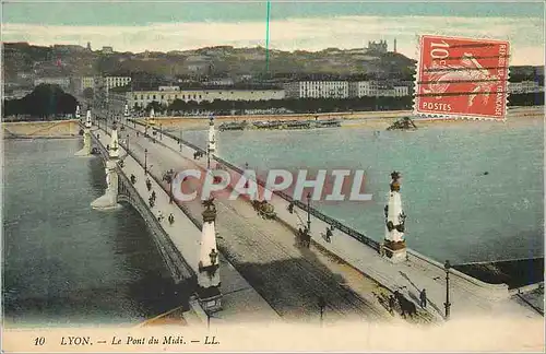 Ansichtskarte AK Lyon le Pont du Midi