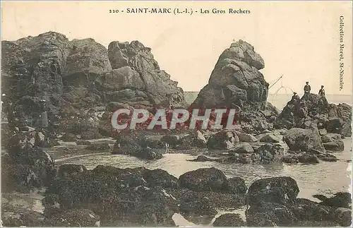 Ansichtskarte AK Saint Marc (L I) les Gros Rochers