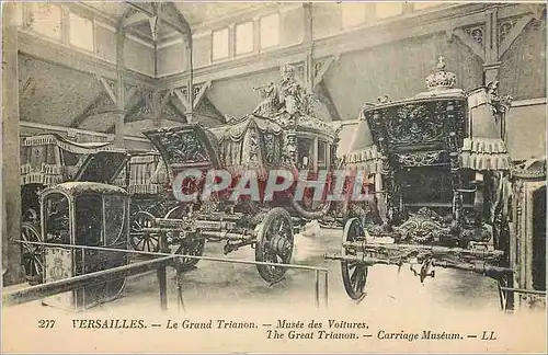 Cartes postales Versailles le Grand Trianon Musee des voitures