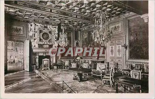 Cartes postales Palais de Fontainebleau Salon de Francois Ier la Douce France