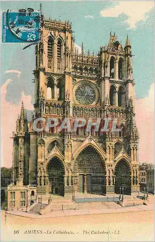 Cartes postales Amiens la Cathedrale