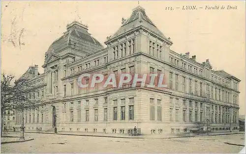 Cartes postales Lyon Faculte de Droit