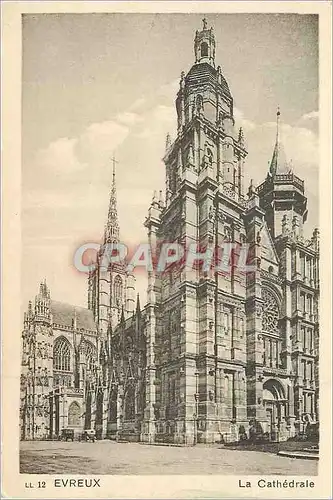 Cartes postales Evreux La Cathedrale