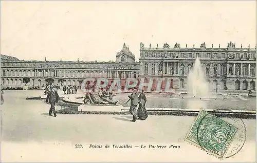 Cartes postales Palais de Versailles La Parterre d'Eau