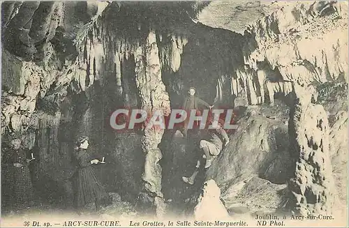 Cartes postales Arcy sur Cure Les Grottes la Salle Sainte Marguerite