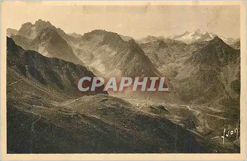 Ansichtskarte AK Route du Tourmalet Massif du Marbore et le Mont Perdu (3352 m) Pyrenees La Douce France