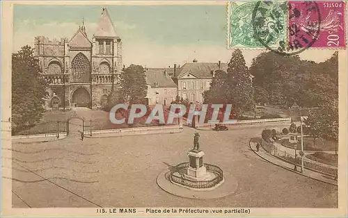 Cartes postales Le Mans Parc de la Prefecture (vue Partielle)