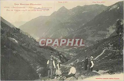 Ansichtskarte AK Cauterets Les Hautes Pyrenees Plateau du Cambasque