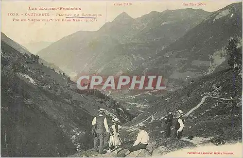 Cartes postales Cauterets Les Hautes Pyrenees Plateau du Cambasque