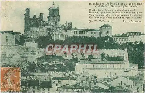 Cartes postales Beziers Poetiques et Pittoresque Cathedrale St Nazaire Eglise St Jude