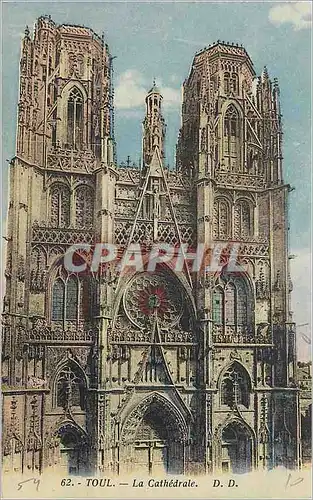 Cartes postales Toul La Cathedrale