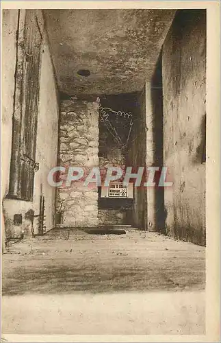 Ansichtskarte AK Le Fort de Vaux Escalier et Gaine Conduisant au Mur